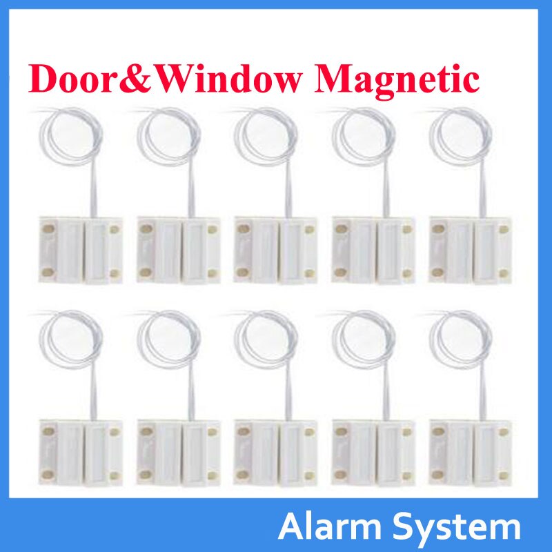 10pcs MC-38 Window or Door Contact Magnetic Reed Switch Alarm system /closed NC