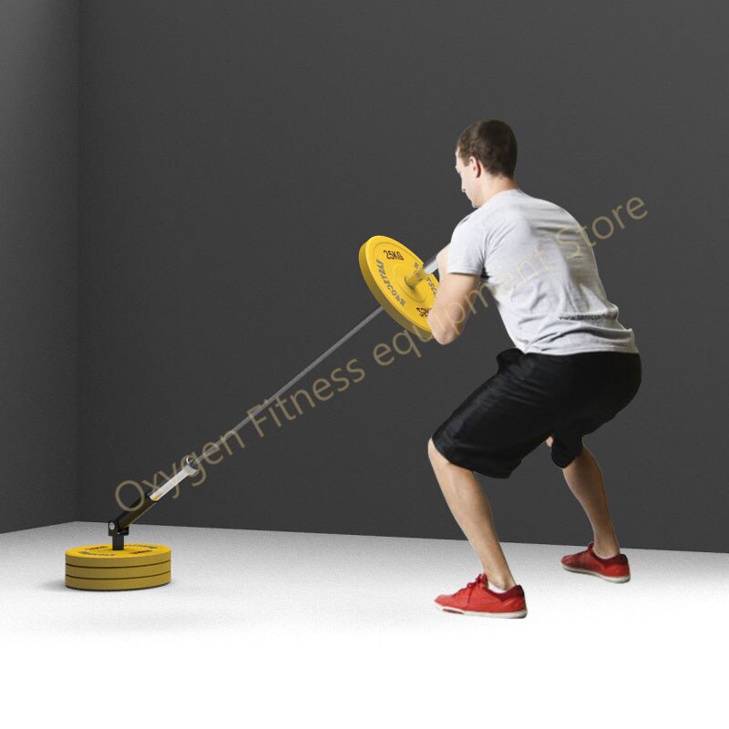 Poste Landmine montado en la pared, accesorios fijos, barra en T, rotación de 360 ° para barras de 25mm, 50mm, Landmine Archs Squat Press Deadlift