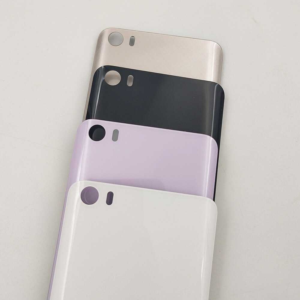 Original XiaoMi Mi5 Glass Back Cover Rear Door Panel Housing Case Protective Shell For XIAOMI MIUI Mi5 Battery Repair Part 5.15&quot;