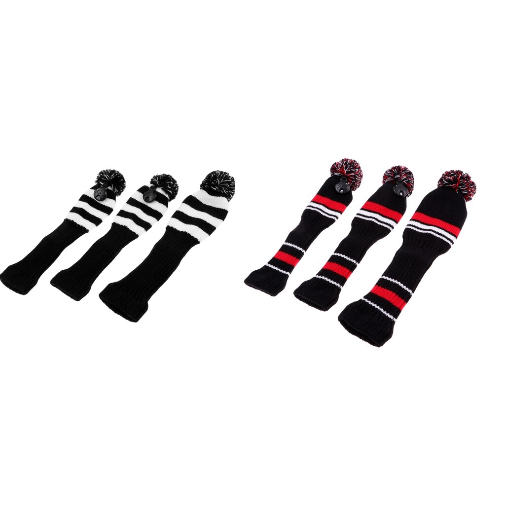 Conjunto de fundas de punto para la cabeza, 3 uds.