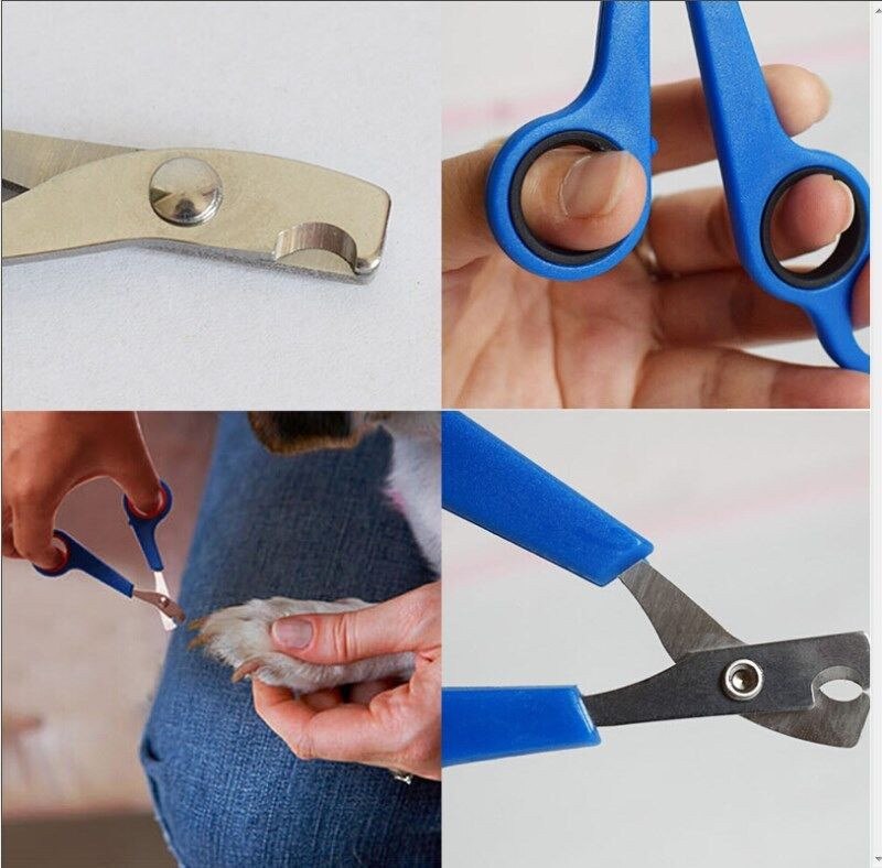 Dog Cat Pet Claw Toe Nail Cutter Clipper Trimmer Grooming Scissor Shear Groomer