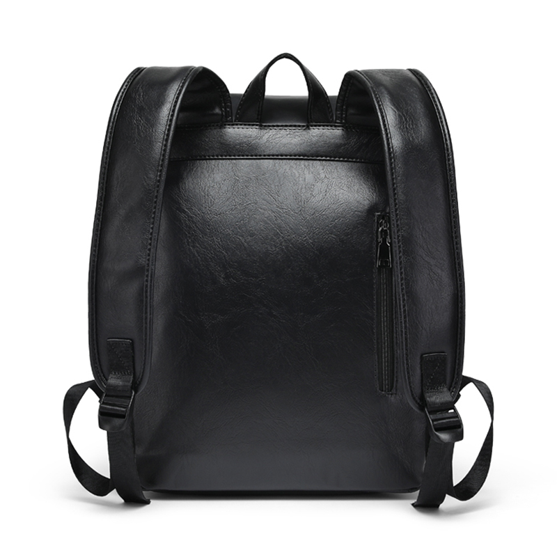 Katypaul mærke læder mænd rygsække afslappet dagsække dreng vintage laptop skulder skoletaske koreanske rejsetasker mochila