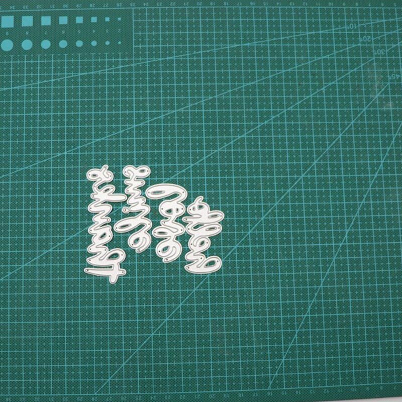 Troqueles de corte de Metal con marco de letras y palabras, plantilla para Navidad troquelada con alfabeto, grabado en relieve , nuevos sellos para manualidades y troqueles
