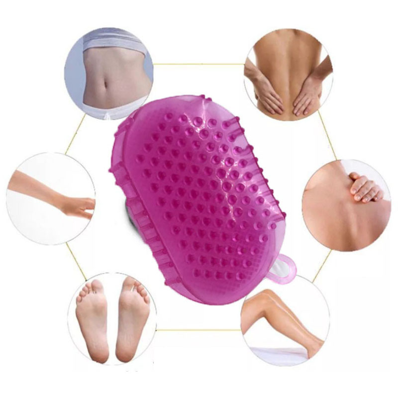 Gants de Massage en Silicone doux pour peler le corps, brosse de bain, gants exfoliants, brosse pour le bain, nouveauté