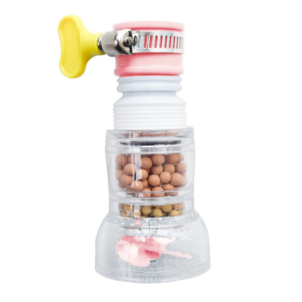 Carbon Faucet Water Purifier Household Kitchen Faucet Filter Tap Water Clean Purifier Water Filter Faucet extender: C