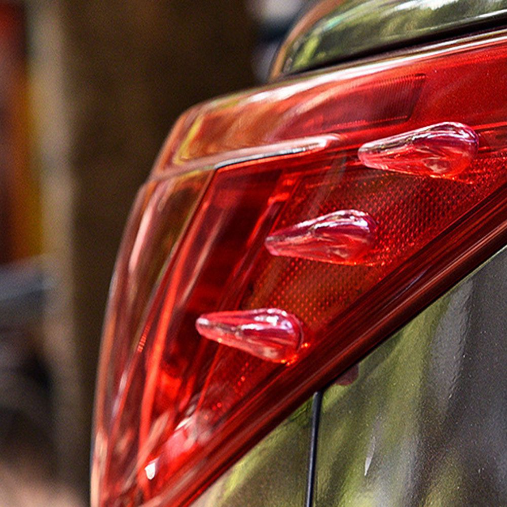 Auto-accessoires Anti-botsing Exterieuronderdelen Auto-styling Anti-collision Strip Autosticker Achterlichtsticker Luchtstroomsticker