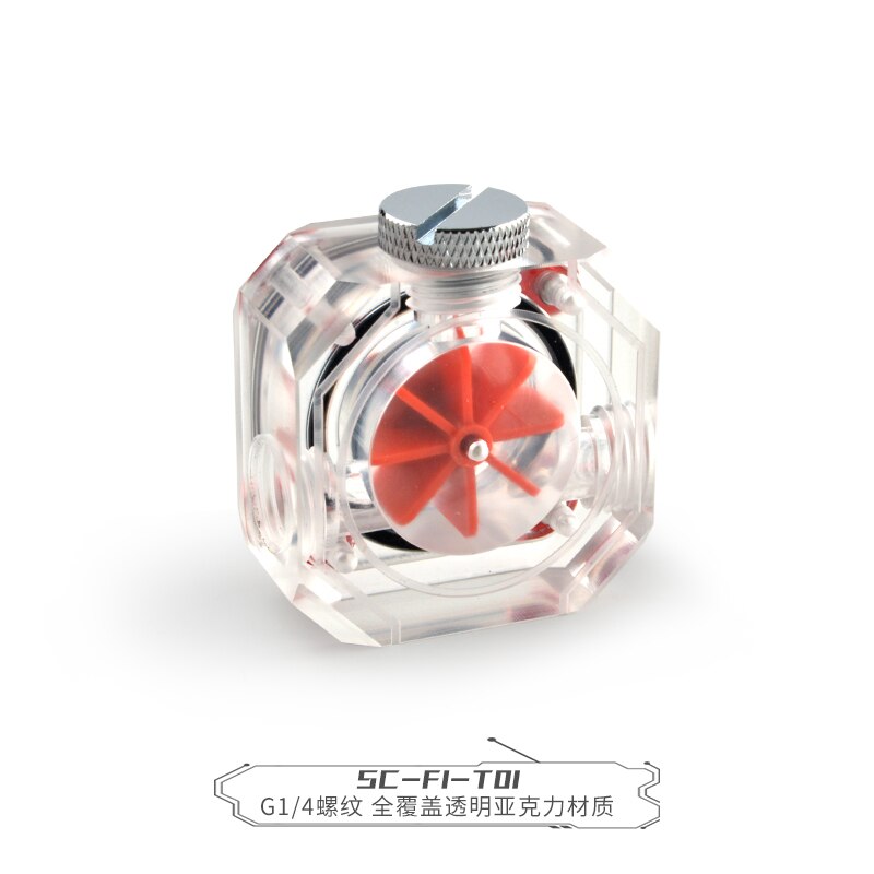 Syscooling support Water flow meter for PC water cooling system