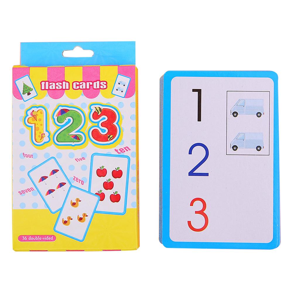 1 set Children Recognition Color Animal Shape Card Early Childhood Early Educational Arithmetic Toy Letter Teaching Card: L