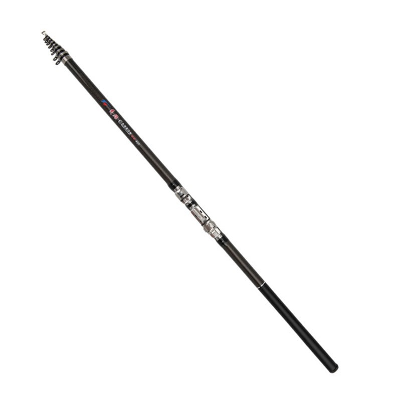Portable Rock Fishing Rod Telescopic Carbon Fiber Spinning Pole 3.6M4.5M5.4M6.3M For Surf
