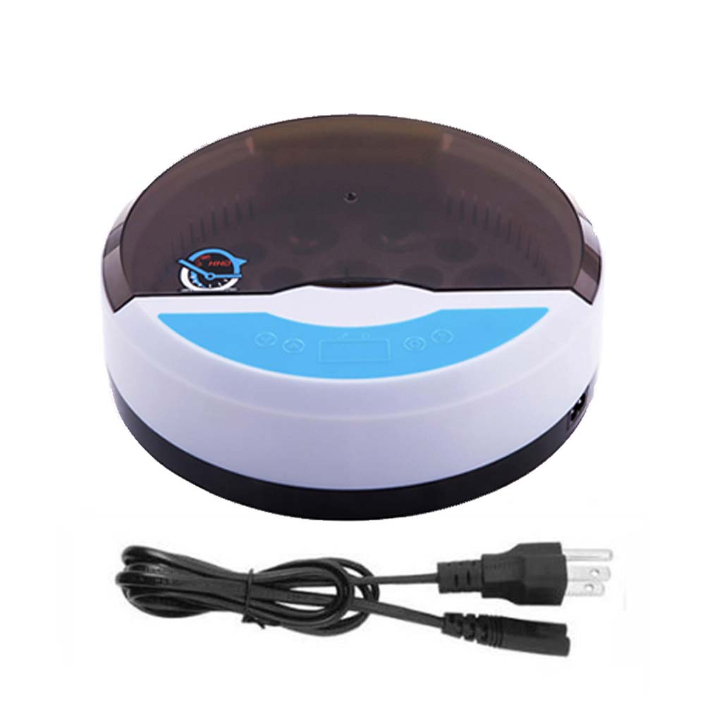 Mini Semi-Automatic Chicken Duck Goose Egg Incubator Led Light Poultry Chicken Bird Incubator Tool Digital Temperature Brooder: US