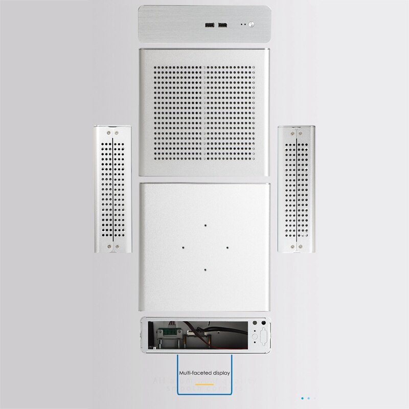 G60S tout en aluminium USB3.0 ITX châssis MINI prise d'ordinateur pour bureau