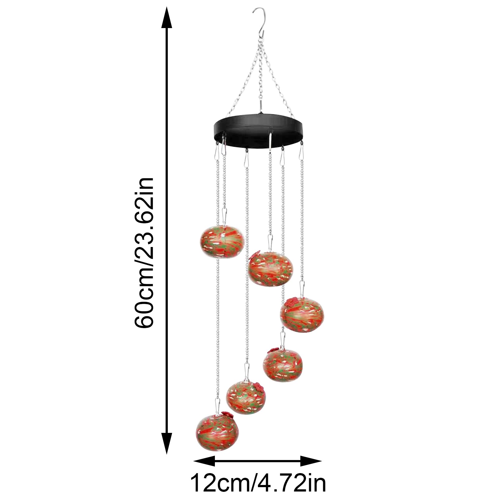 Bird Feeder Outdoor Hanging Bird Water Feeders aeolian bells birds Watering Bottle Drinker for Wild Bird Garden