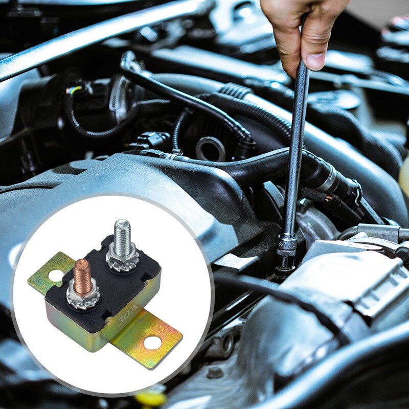 Relay Wiring Harness Temperature Switch Connecting Terminal Medium Fuse For Trucks Vehicle Radiator Fan Repair