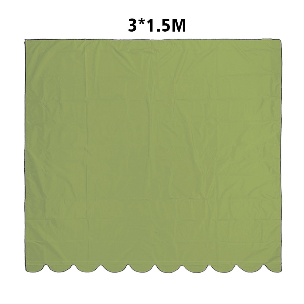 Toldo para jardín con protección UV para Patio, Patio exterior grande para piscina y acampada, tela Oxford impermeable, toldo Rectangular a prueba de polvo