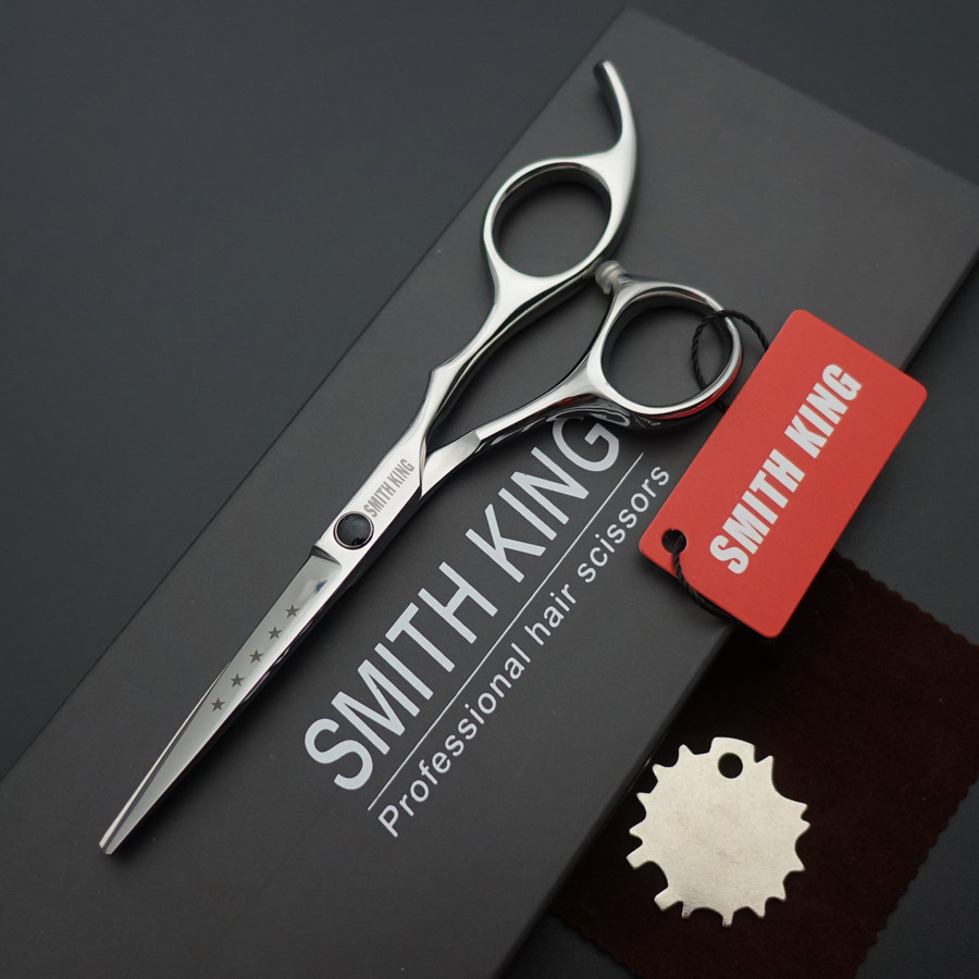 5 "Professionele Kappers Schaar, 5 Inch Snijden Schaar Kapper Schaar + Box/Case/Kits: Zilver