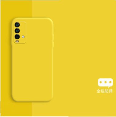 For Xiaomi Redmi 9T Silicone Case Soft 9 T Clear Full Protective Shell Boy Girl Solid Simple Pure Color Transparent Cover Funda: for Redmi 9T / Yellow