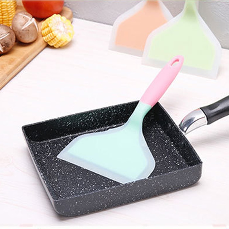 Spatule en Silicone viande œuf viande boeuf | Grattoir de cuisine, large pelle à Pizza antiadhésifs toupets lève-aliments, ustensiles de cuisine domestiques