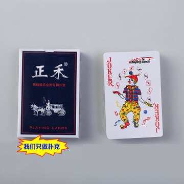 Carte da gioco in PVC impermeabile e solitario poker solitario black jack carte da gioco in plastica poker gioco da tavolo carta da gioco regalo creativo: 55 not pvc