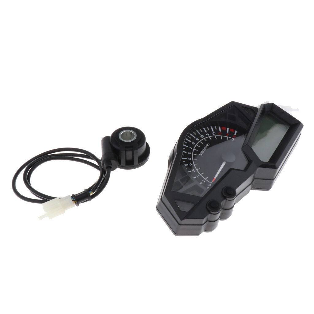 Plastic Anti UV LCD Odometer Speedometer For Kawasaki Ninja 300