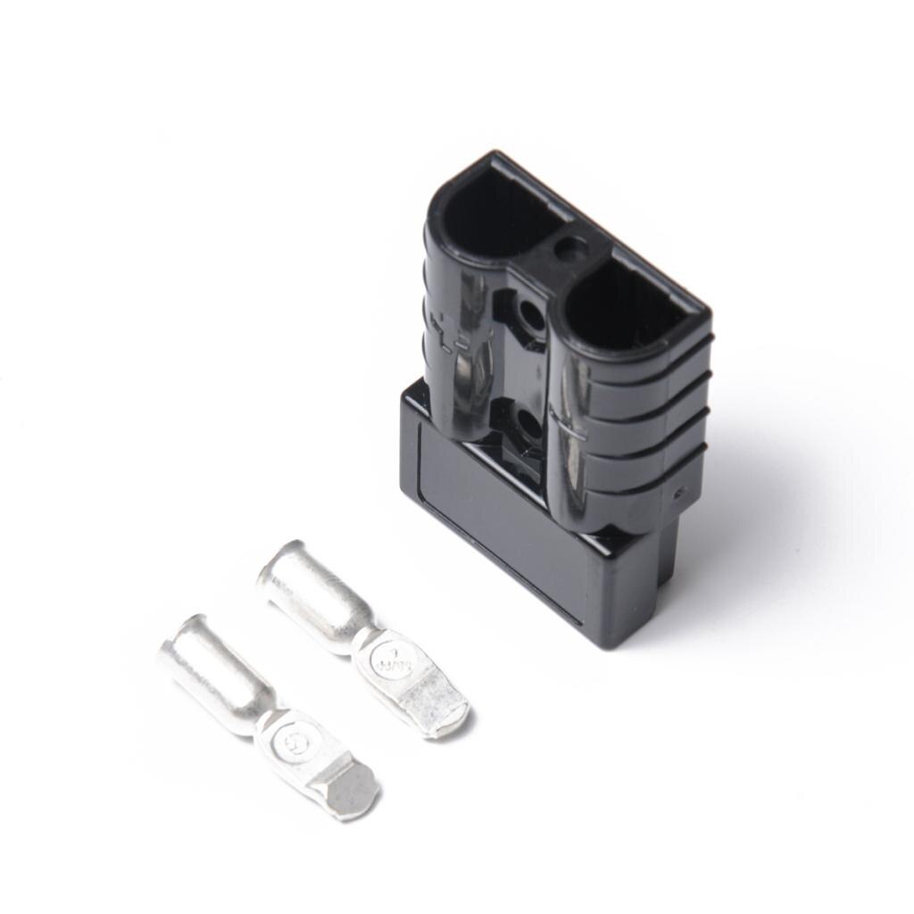 2 Sets Winch Car 50A 600V Battery Quick Connect Wire Harness Plugs + Covers For RV ATV Camper Caravan Etc