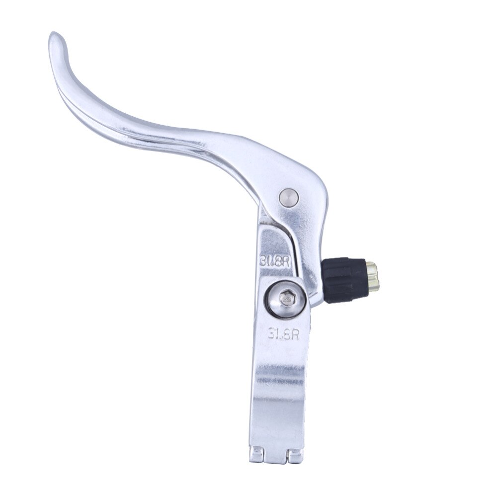 1 Pair Aluminum MTB Bike Bicycle Brake Lever Racing Brake 24mm/26mm/32mm for Road Bike Brake Levers Hinged Clamp Size