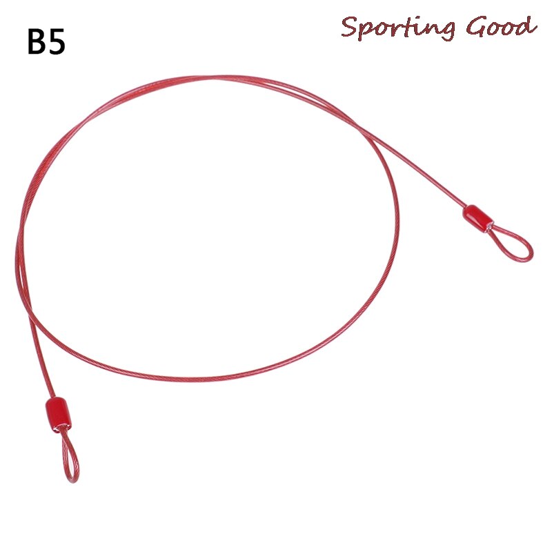 Safety Cable Steel Wire Rope 50cm For Outdoor Sports Bike Lock Guard Security Luggage: B5