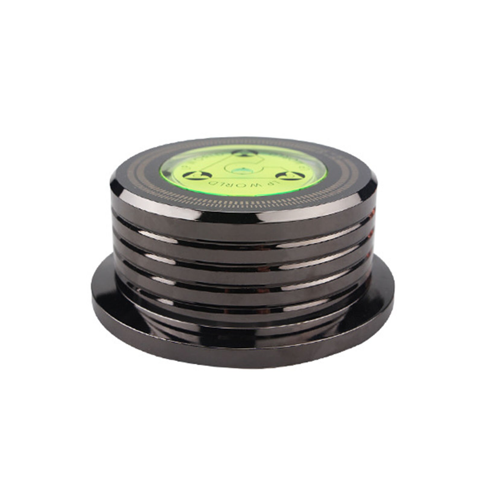 Gewicht Vinyl Speler Lp Disc Stabilizer Draagbare Met Waterpas Duurzaam Draaitafel Klem Praktische 50Hz Aluminiumlegering