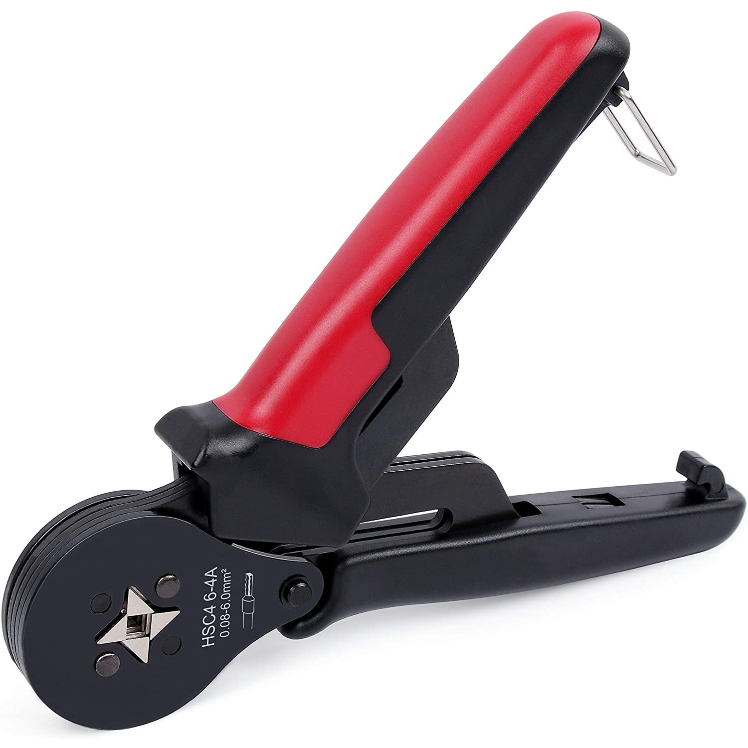 Crimping Plier Kit,AWG28-10 Mini Wire Crimper Tool Set with 1640PCS Wire Terminals Crimping Connectors Wire End Ferrules: Mini HSC8 6-4A