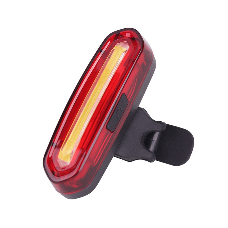 Fiets Lamp Oplaadbare Led Usb Cob Mountainbike Achterlicht Achterlicht Mtb Veiligheid Waarschuwing Fiets Achterlicht