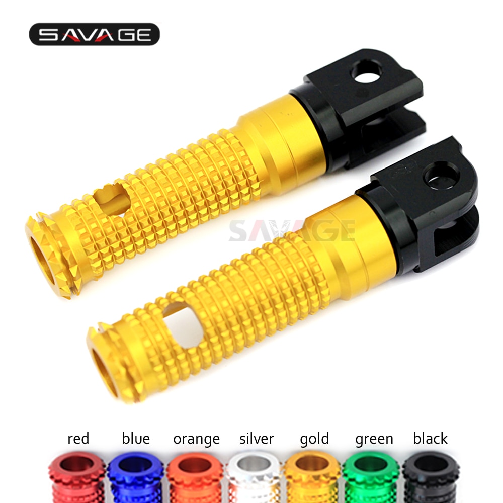 Voetsteunen voor suzuki gsr gsx -s 750 1000/f hayabusa b-king gsx 1300/r motorrijder voetsteun gsr 750