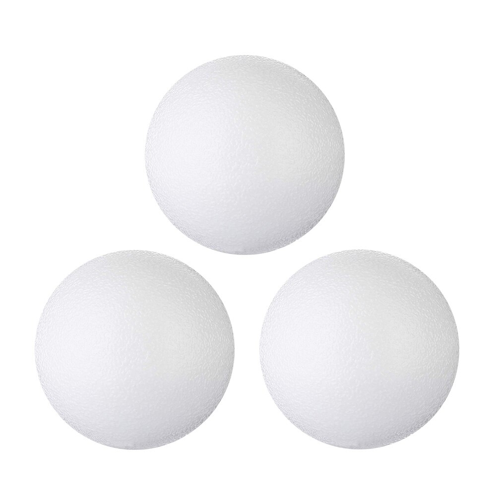 Set de 3 unidades de pelotas para malabares, pelota de Maraca para deportes al aire libre, arena para ejercicio de principiantes: white