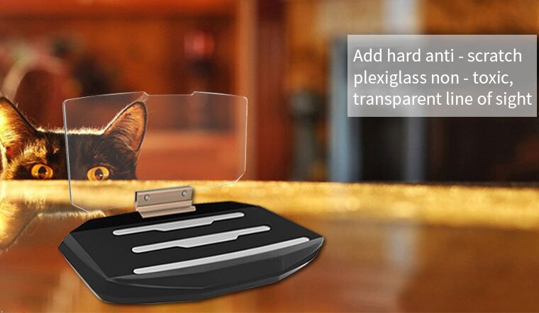 HUD Head Up Display Car HUD Navigation Mobile Phone Projector GPS Navigation Projector Phone Holder for Samsung Huawei