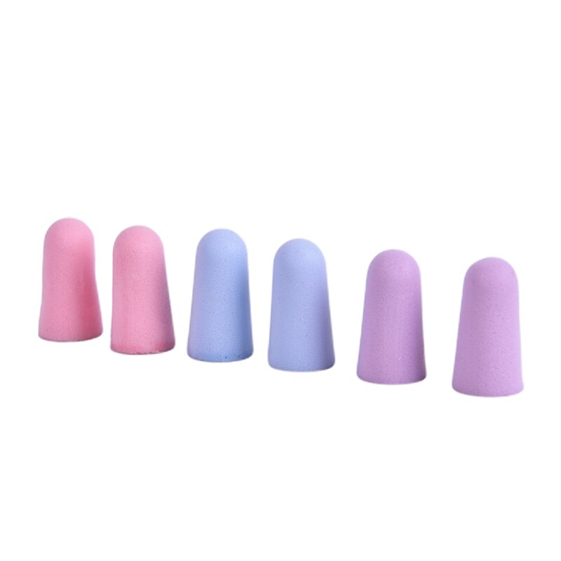 1/2/5pair Soft Foam Ear Plugs Tapered Comfort Travel Sleep Noise Reduction Prevention Earplugs Sound Insulation Ear Protection