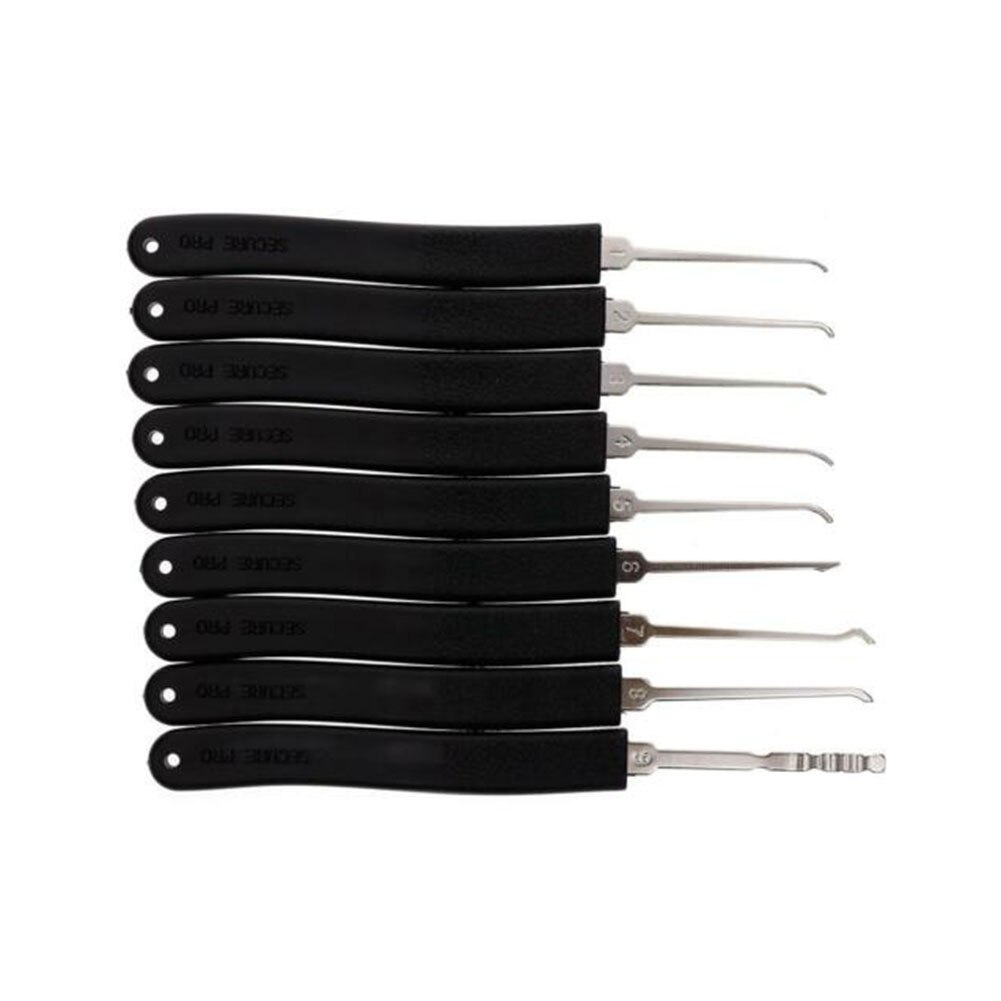11Pcs Locksmith Tool Broken Key Remove Auto Extractor Set Lock Pick Hardware DIY Handle Tool