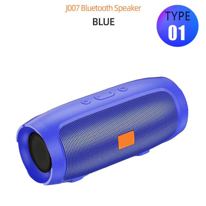 Krachtige Bluetooth Speaker Bass Draadloze Draagbare Subwoofer Waterdicht Sound Box Ondersteuning Tf Tws Usb Muziek Alle Telefoon Luidspreker: Type1 Blue