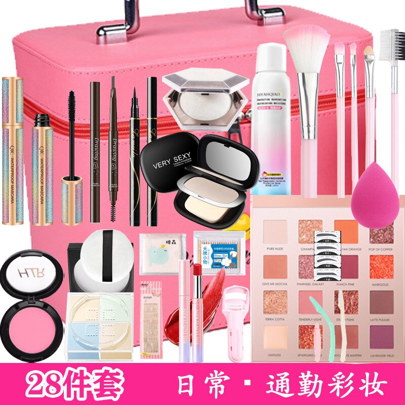 Cosmetische Set Make-Up Complete Set Van Echte Beginner Levert Set Box Set Student Party Licht Make Meisje