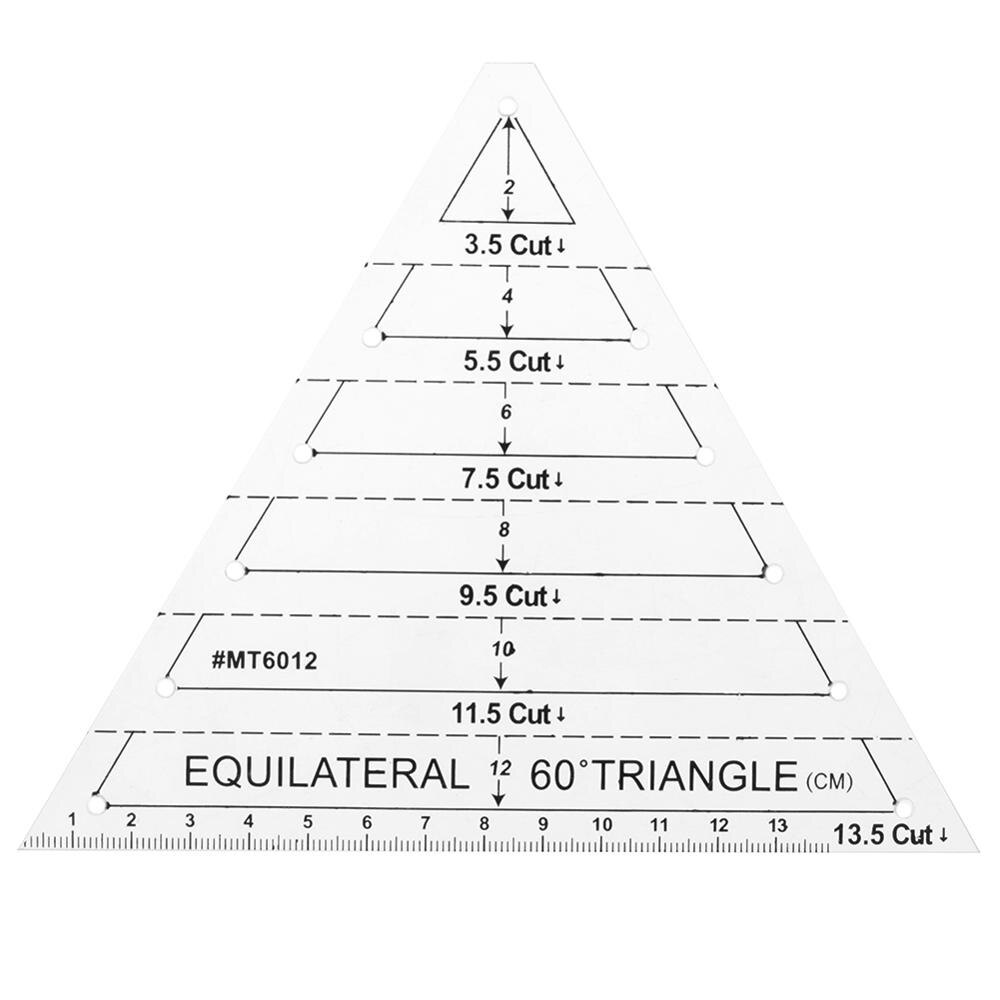 Sew Patchwork Ruler Tailor Tools DIY Fabric Cloth Patchwork Ruler DIY Manual Grid Cutting Sewing Machine Accessories: C