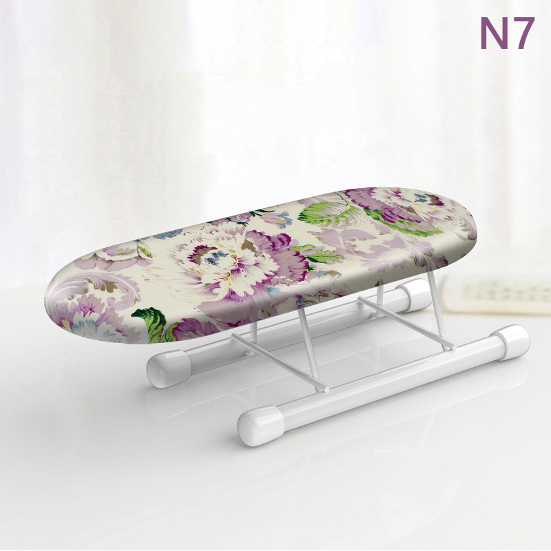 Portable Mini Ironing Board Small Tabletop Iron Portable Compact Sewing Table Desktop Foldable Collapsible Countertopmini Rack: green