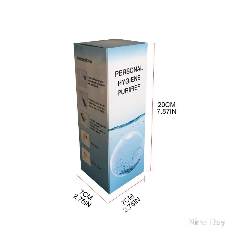 Draagbare Bidet Voor Toilet - Handheld Bidet Spuit 450 Ml Reizen Bidet Schoon Blijven A09 20