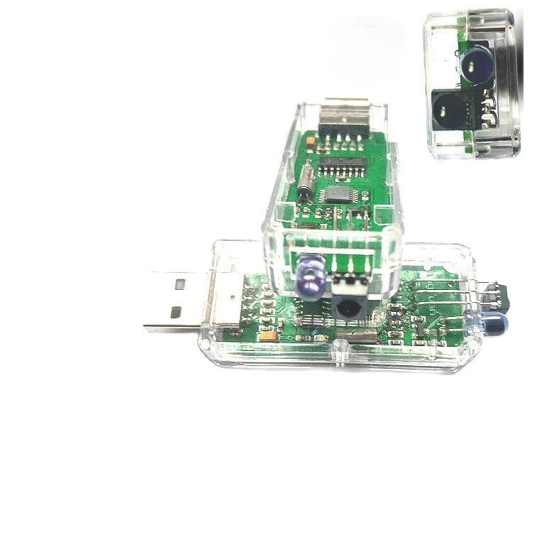 Convertidor USB a infrarrojo, medidor de prueba de comunicación por infrarrojos, lectura, IRDA, 38kHz