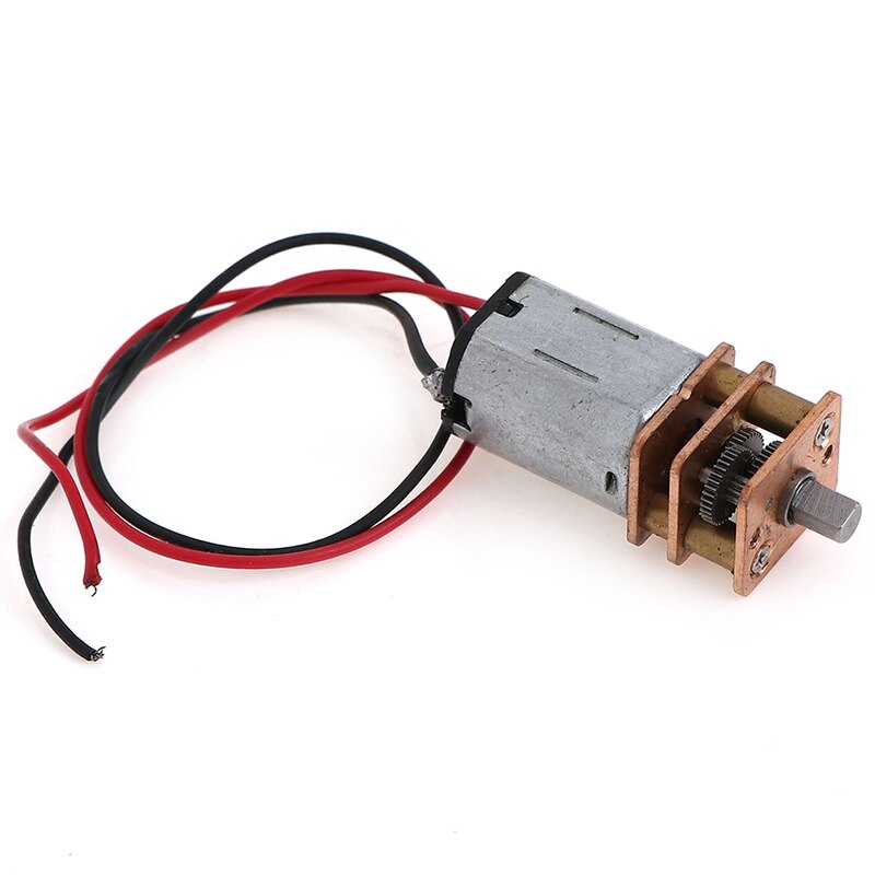 5V Steel Gear N20 Mini Precision DC Geared Motor D-Axis Speed Reduction Motor