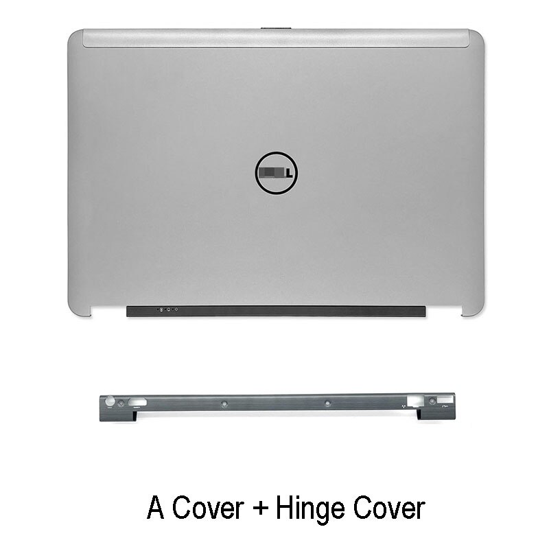 For Dell Latitude E6440 Series Laptop LCD Back Cover Front Bezel Hinges Palmrest Bottom Cover 099F77 07VNN5 Non Touch: A Hingecover