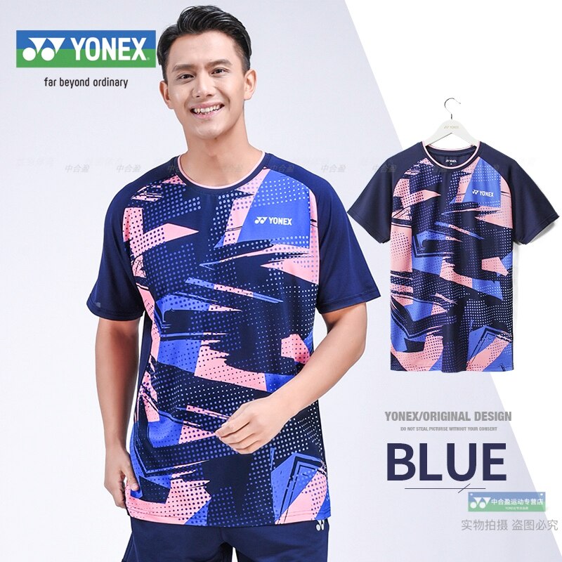 Yonex YY-uniforme de bádminton para hombre y mujer, uniforme de competición yy, Camiseta deportiva , novedad de 115080: M / Dark Grey