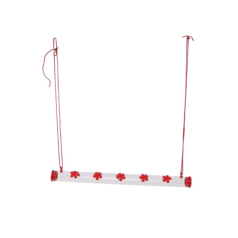 Hummingbird Feeder Hanging Long Tube Bird Feeder Easy To Fill for Terrace for Courtyard for Deck for Garden