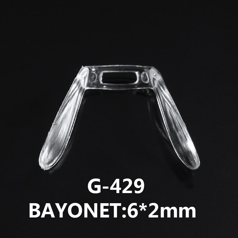 2pcs U Shape Anti-Slip Glasses Nose Pads Silicone Nose Pad for Eyeglass Sunglasses Eye Glasses Stick On Pad: G 429