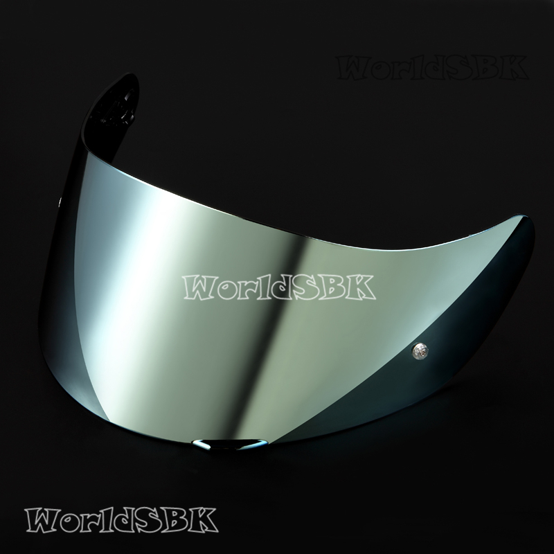 Helmvisier für AGV K1 K5 K3SV Motorrad abnehmbare Helmbrille Motorradhelmlinse: Gold