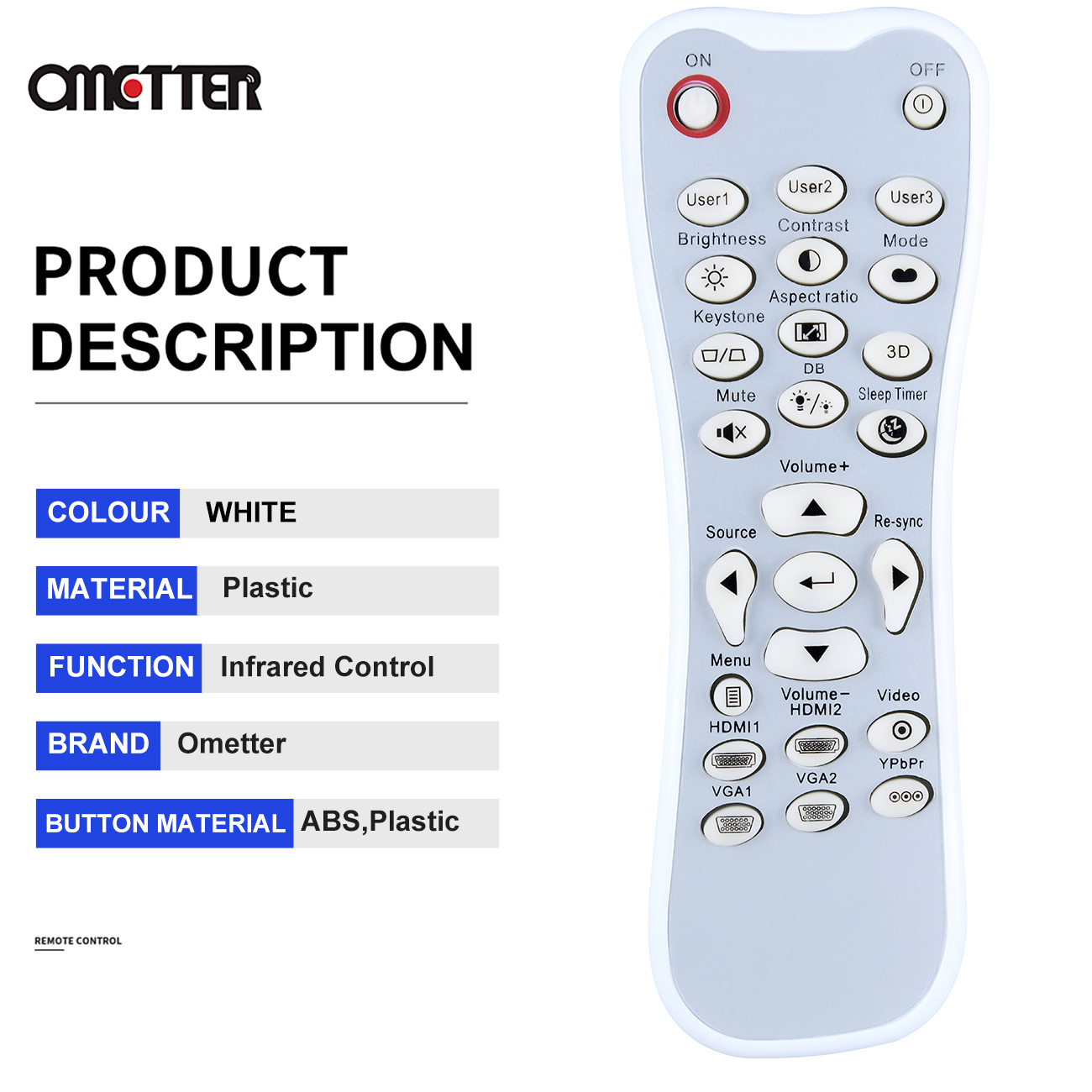 Nowy pilot GT1080 robić projektora Optoma HD-141X HD-143X HD-142X HD-146X