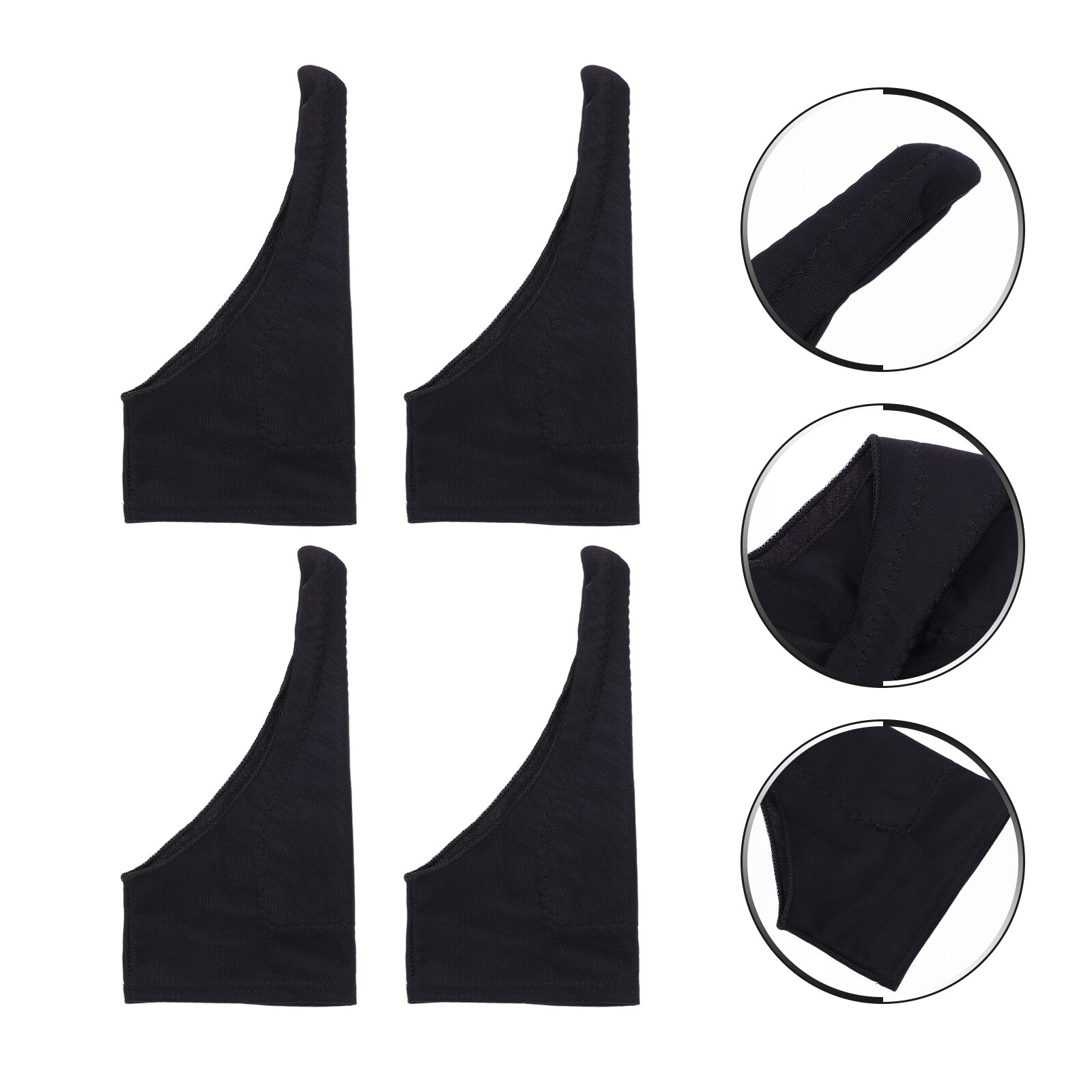 4 pezzi guanto da disegno in poliestere guanto da artista per disegnare tavoletta schizzi taglia XS: SS