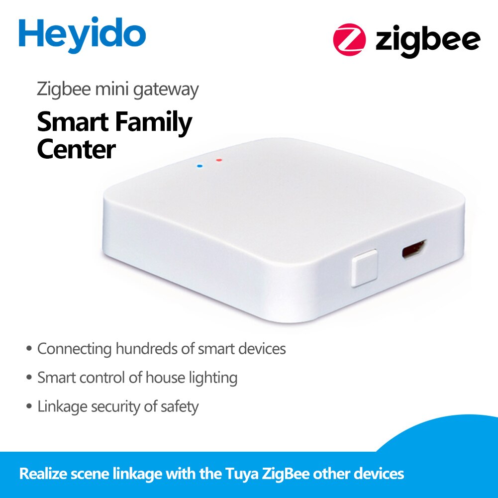 Smart Multi-Mode Gateway ZigBee WIFI Bluetooth Mesh Hub Smart Home Hub Work With Mi Home APP Apple Homekit Smart Home Control