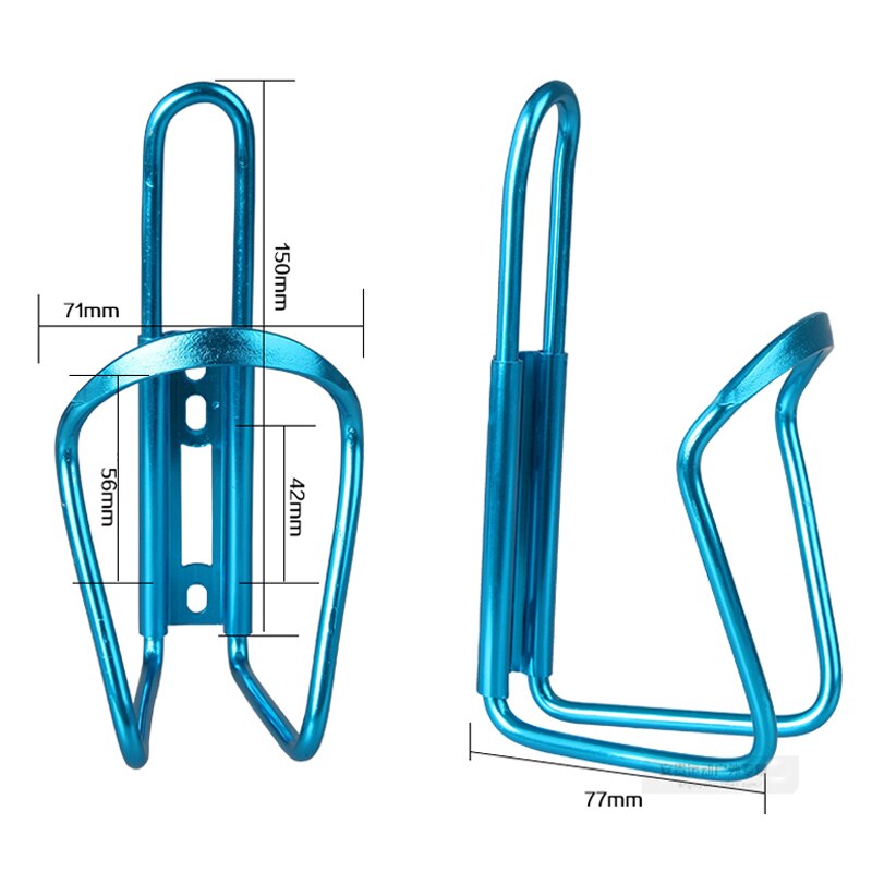 Aluminiumlegering cykel vattenflaskhållare mountainbike flaska kan burfäste cykling dryck vatten kopp rack cykeltillbehör